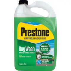 PRESTONE - Limpia parabrisas Bug Wash concentrado verde 1 gln.
