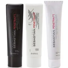 SEBASTIAN - Shampoo Reparador 250ml + Conditioner +Mascarilla Penetraitt