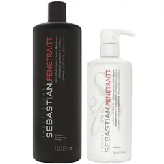 SEBASTIAN - Shampoo Reparador 1000ml + Mascarilla 500ml Penetraitt
