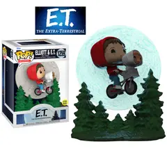 FUNKO - Pop ET El Extraterrestre - Elliott con ET volando Glow