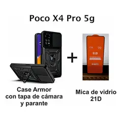GENERICO - Funda Robot Case Mica Vidrio - Poco X4 Pro 5g