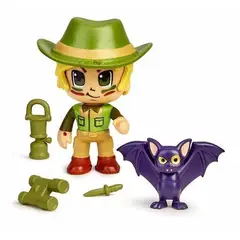 PINYPON - Juguete Figura de Acción Action Wild Explorador Murciélago