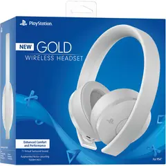 SONY - PlayStation Gold Wireless Headset White SEMINUEVO.