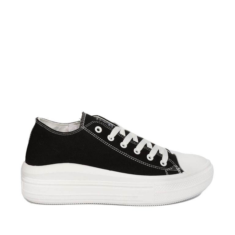 Zapatilla Negra Mujer 15960