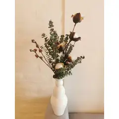 DECORA FLORES - FLORERO CALI S - BLANCO