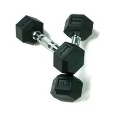 RUDEM FITNESS - Mancuernas hexagonales de 5lb x2