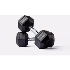 RUDEM FITNESS - Mancuernas hexagonales de 15kg x 2 ud