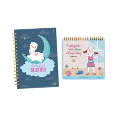 INGENIAL - Pack Llama a tus sueños: agenda+ calendario 2024