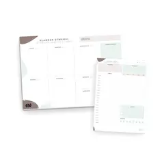 INGENIAL - Pack Teo planner semanal planner diario