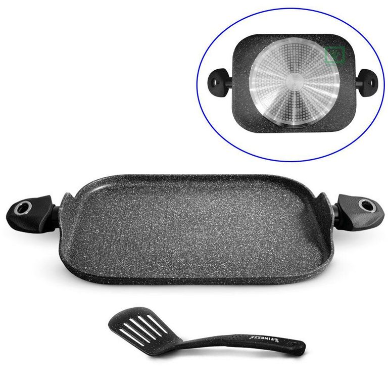 Plancha Parrillera FZ-P438M con Espátula