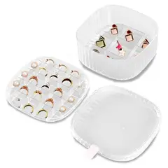 MINARI - Joyero Organizador de Joyas Anillos Relojes 3 Niveles TR J36