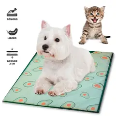 SASHIJA - Colchoneta Cama para Perros Gatos Tapete Mascotas D56 Palta