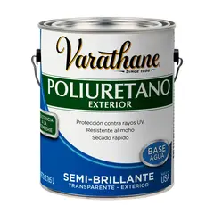 RUST OLEUM - VARATHANE POLIURETANO EXTERIOR SEMI BRILLANTE BASE AGUA 1 GALÓN