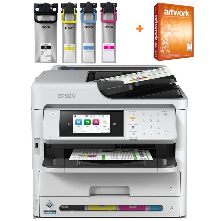 Impresora WorkForce Pro WF-C5810 ImprimeEscaneaCopiaFaxLANWiFi