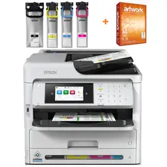 EPSON - Impresora WorkForce Pro WF-C5810 ImprimeEscaneaCopiaFaxLANWiFi