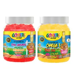 GENERICO - Pack Zinc 100g + Omega 100g para Niños Gomitas Sottcor