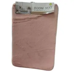 GENERICO - Alfombra piso para dormitorio baño sala rosado claro 40 x 60 cm