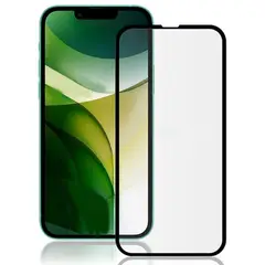 GLASS - Mica de Vidrio Templado para iPhone 13 Pro Max 6.7 Pulgadas Negro