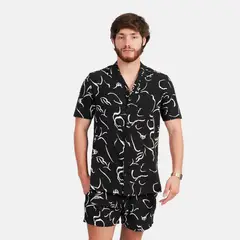 SAN COSME - Camisa manga corta hombre