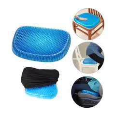 OEM - Asiento cojin gel ortopedico transpirable para auto oficina casa