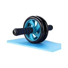 RISUTIMPORT - Rueda abdominales two resistente + tapete.