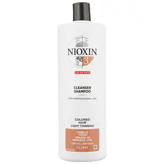 NIOXIN - Nioxin-3 Shampoo Densificador para Cabello Teñido 1000ml