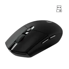 LOGITECH - MOUSE G305 LIGTHSPEED INALÁMBRICO NEGRO 910-005281