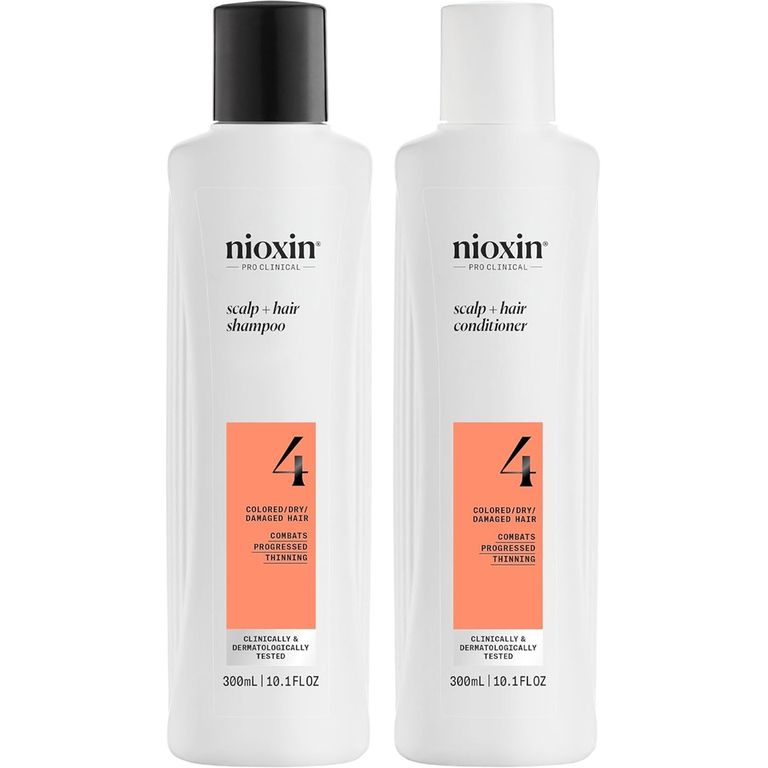 Nioxin-4 Shampoo Densificador 300ml + Acondicionador Cabello Teñido