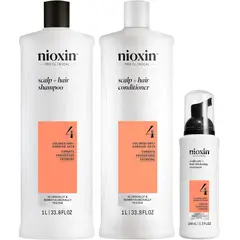 NIOXIN - Nioxin-4 Tratamiento Densificador para Cabello Teñido 1000ml