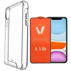 CASE - Funda Space Vidrio Templado iPhone XR - Transparente