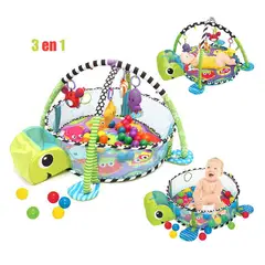 IDEAL - Gimnasio de Actividad Tortuga Con Pelotas 3 en 1