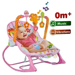 GENERICO - Silla Mecedora Musical ROSADO