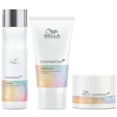 WELLA - Shampoo Cabello Teñido + Acondicionador+ Mascarilla Color Motion