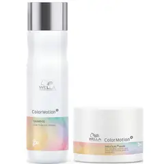 WELLA - Shampoo para Cabello Teñido 250ml + Mascarilla Color Motion
