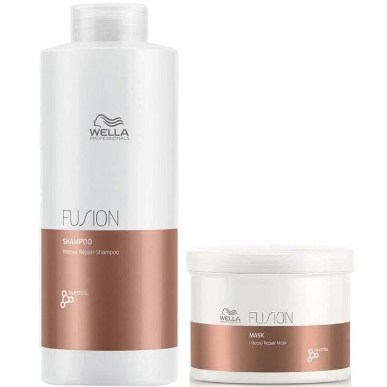 Shampoo Reparador 1000ml + Mascarilla 500ml Fusion