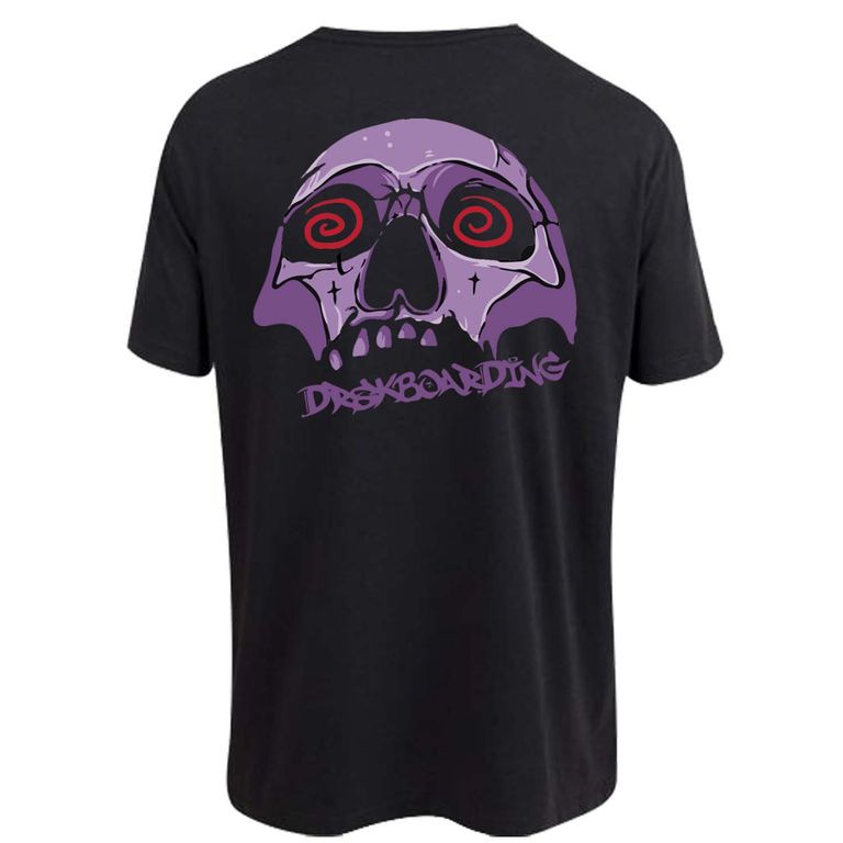 Polo negro drsk big skull
