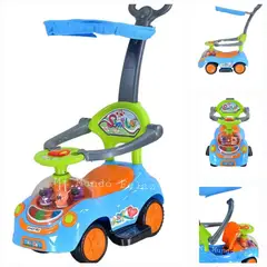 GENERICO - Carrito Correpasillos buggy para niños sombrilla luz