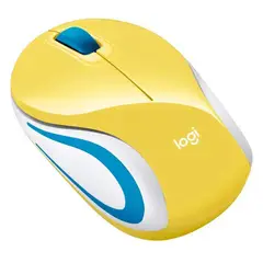 LOGITECH - Mouse m187 inalámbrico ultra portátil amarillo
