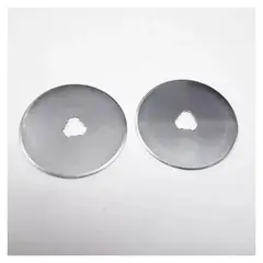 GENERICO - Cuchilla Repuesto X 2unid Cutter Rotativo Circular 45mm