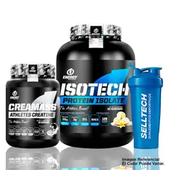 ENERGY NUTRITION - Proteína Isotech 3kg VainillaCreatina 500g