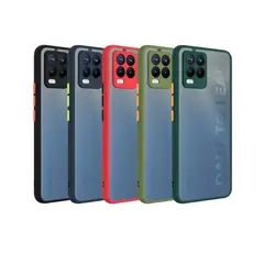 GENERICO - Funda Mate Ahumado para Realme 8 y 8 Pro