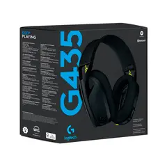 LOGITECH - AUDIFONO G435 INALÁMBRICO BLUETOOTH NEGRO 981-001049