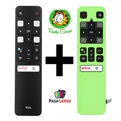 TCL - Control Remoto Smart Modelo RC802V Funda Verde