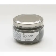 LA PAJARITA - Cera Metalizada Plata 75ml para acabados