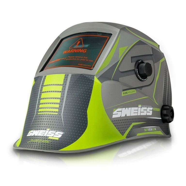 Máscara de Soldar Fotosensible WELDWELL 4 Sensores Mod Explore