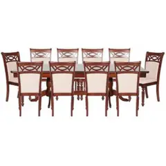 MOBILIARI - Juego De Comedor 10 Sillas Anastacia Blanco