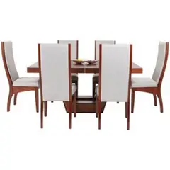 MOBILIARI - Juego De Comedor 6 Sillas Sony Blanco