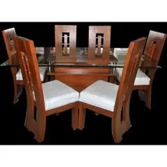 MOBILIARI - Juego De Comedor 6 Sillas Divine Blanco