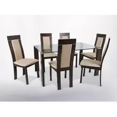 MOBILIARI - Juego De Comedor 6 Sillas Atenea Blanco