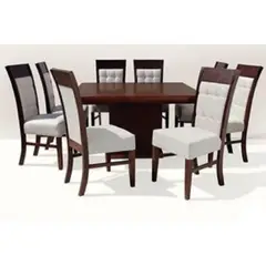 DMUEBLES - Juego De Comedor 8 Sillas City